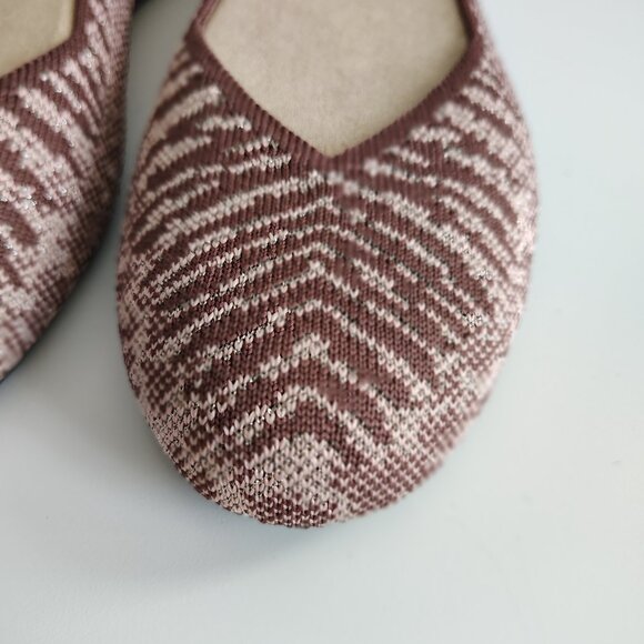 Rothy’s The Flat Desert Metallic - Women’s size 9 - NWOB - Picture 3 of 7